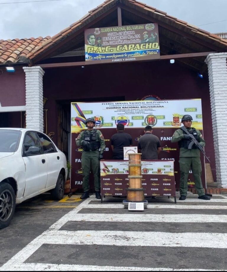 Pretendían cruzar frontera con más de 100 kilos de cobre