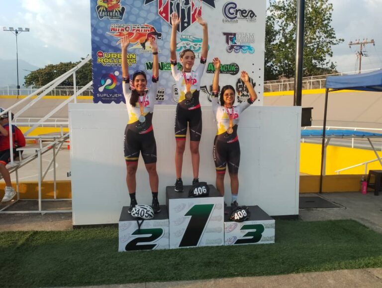 Táchira celebra victoria en el Patinaje Nacional