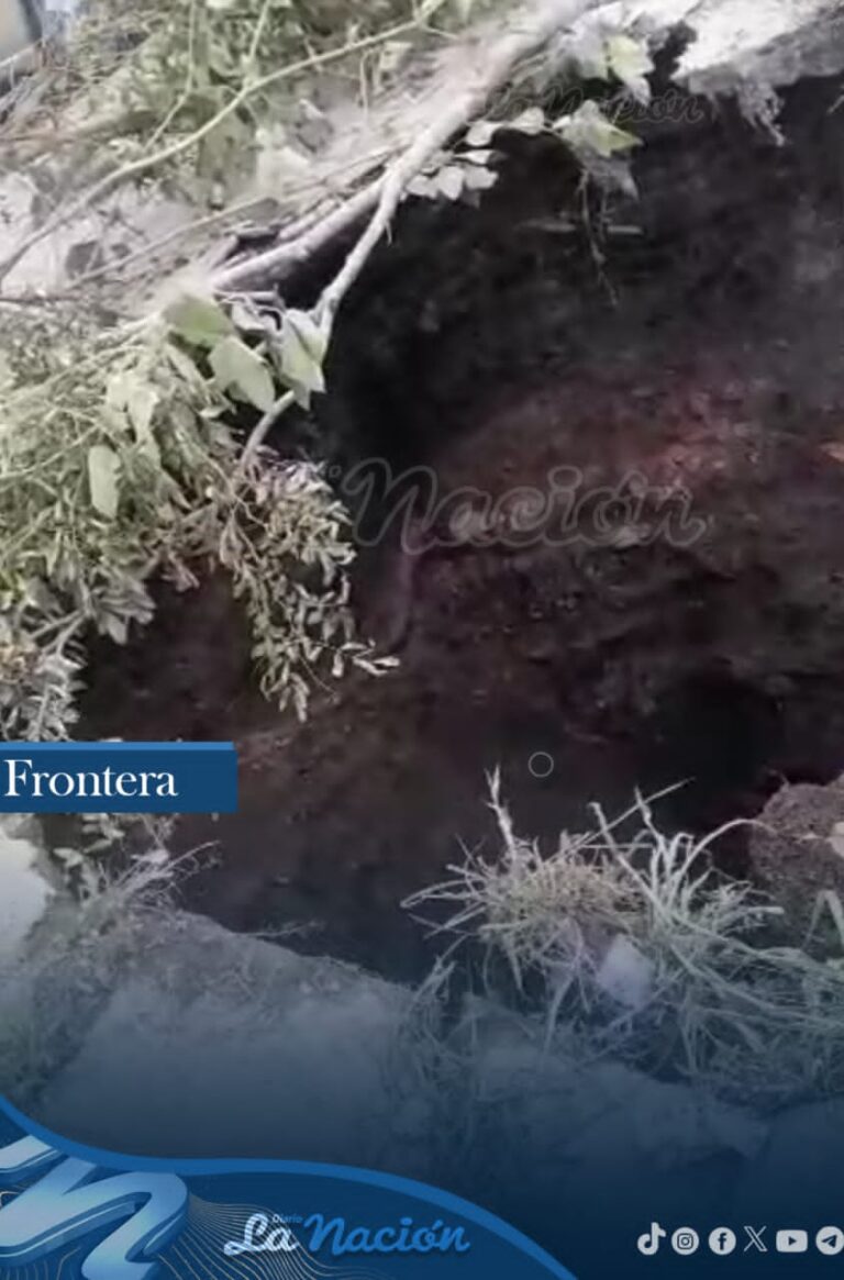 ¡Otra falla en la vía hacia la frontera!