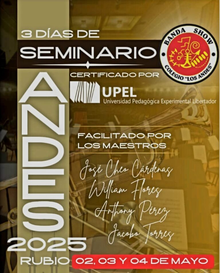 I Seminario Músico Dancístico Andes 2025