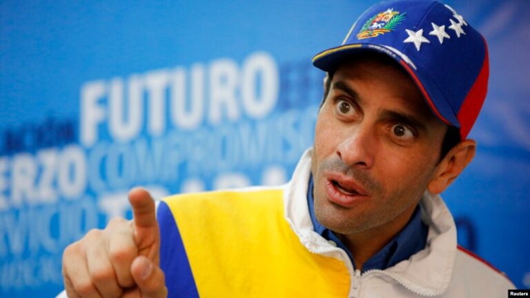 Henrique Capriles busca un escaño en la Asamblea