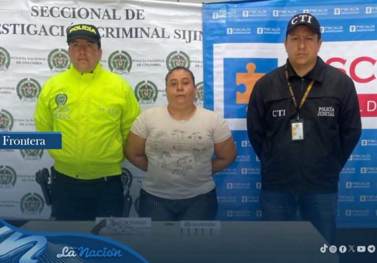 Capturada en Villa del Rosario por porte ilícito de arma de fuego