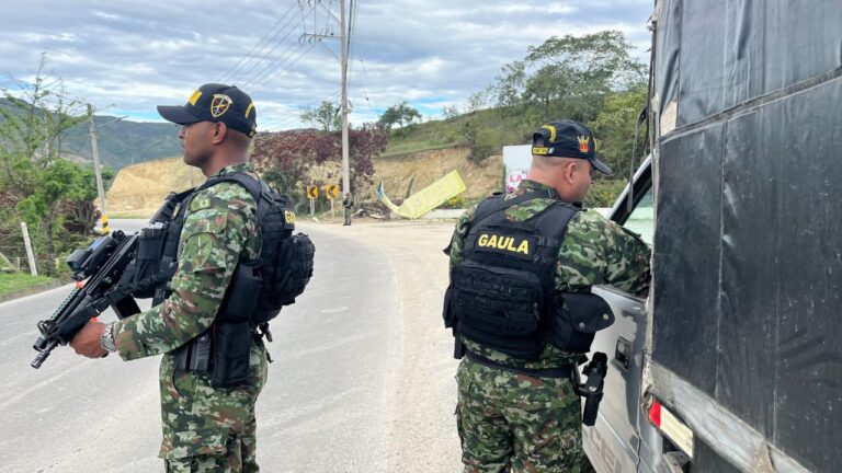 Seis capturados en enfrentamientos entre Ejército y grupos irregulares en Norte de Santander