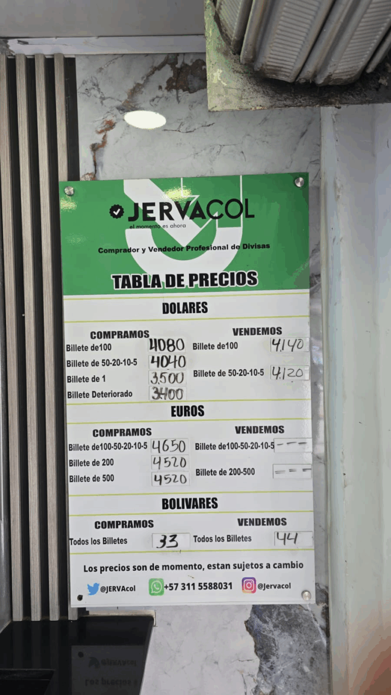 Precio del dólar este 13 mayo