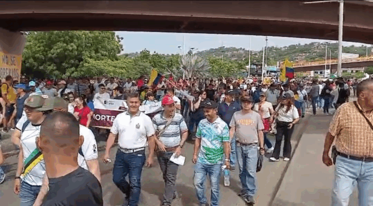 En Cúcuta marcharon a favor de la Consulta Popular