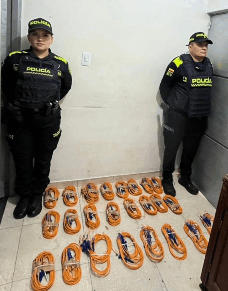 Pretendían enviar por encomienda material para explosivos