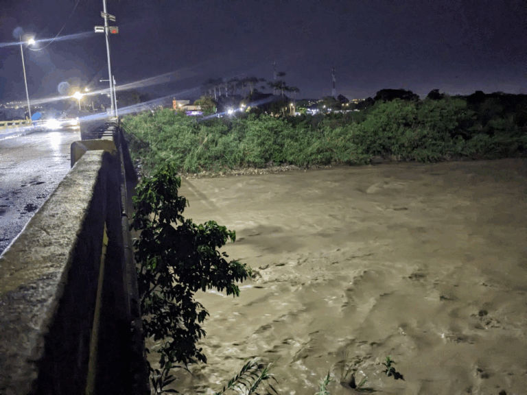 Crecida súbita del río Táchira