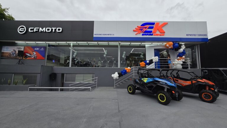 EK tiene nuevo concesionario en San Cristóbal y llegó también con CFMOTO<br>