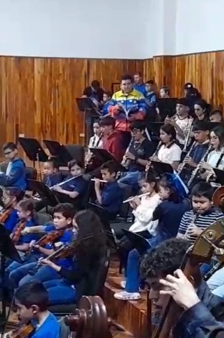 La frontera brilló en encuentro de orquestas preinfantiles del Táchira