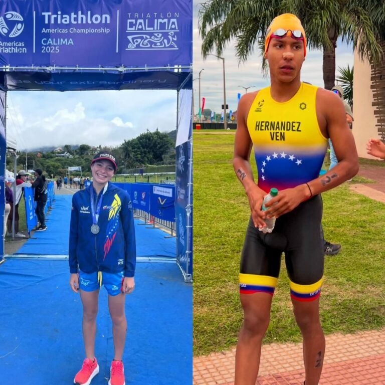 Venezuela aseguró dos cupos en el Mundial de Triatlón Australia 2025