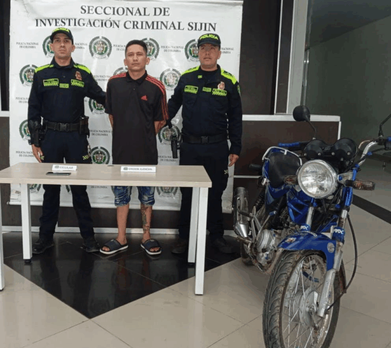 Cae ladrón de motos en Cúcuta: presunto integrante de «La Familia P»