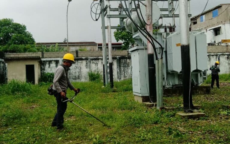 Corpoelec brindó mantenimiento a 18 subestaciones en Táchira