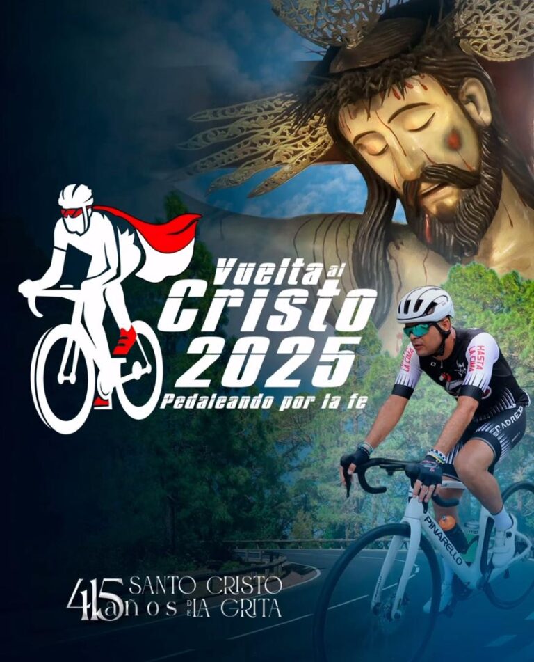 Comienza la segunda edición de La Vuelta al Santo Cristo: Pedaleando por la fe