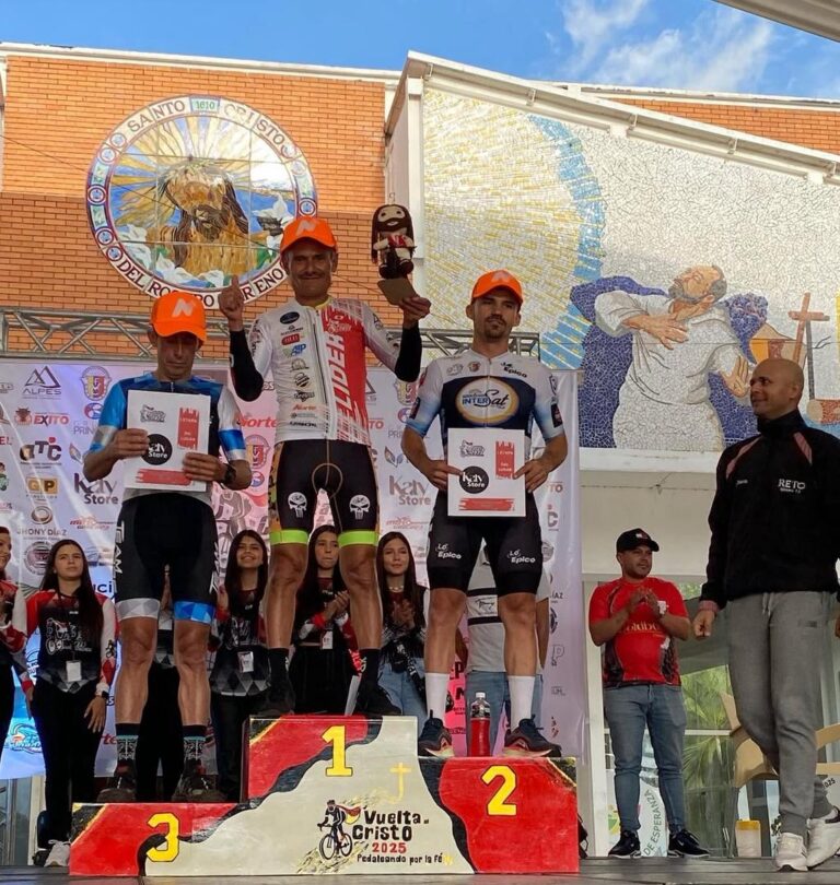 Rubén Flores ganó primera etapa de La Vuelta al Cristo: Pedaleando por la Fe