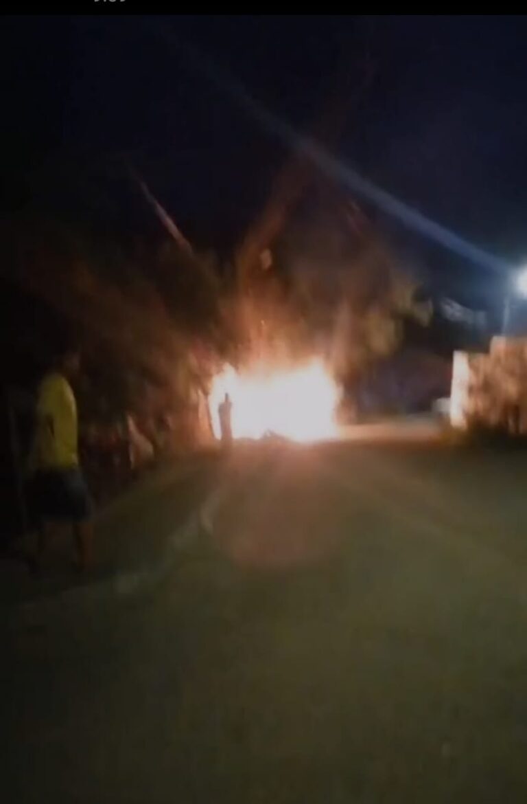 Incendio afectó servicio de Cantv en barrio de El Palotal