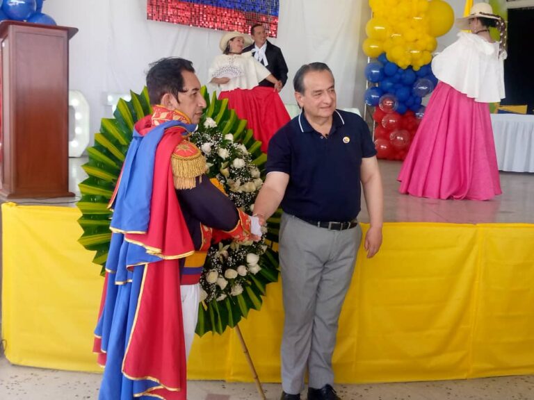 Así celebran en frontera los 215 años de independencia de Colombia