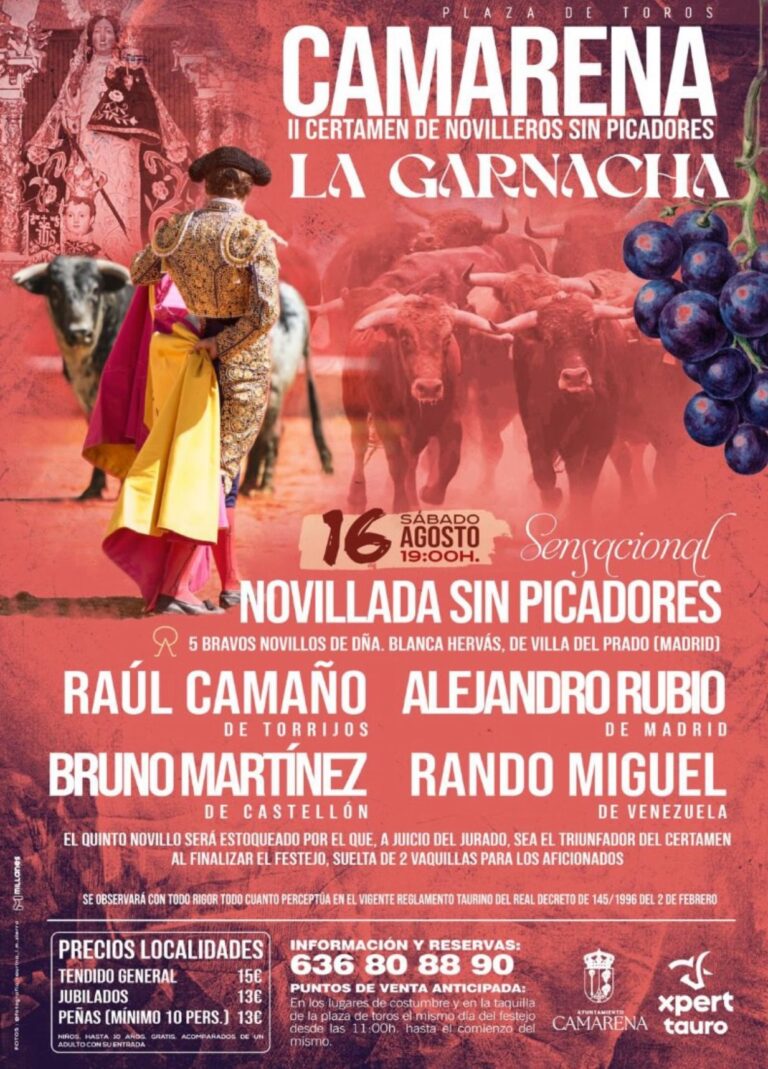 Rando Miguel al “II Certamen de Novilleros sin Picadores LA GARNACHA”