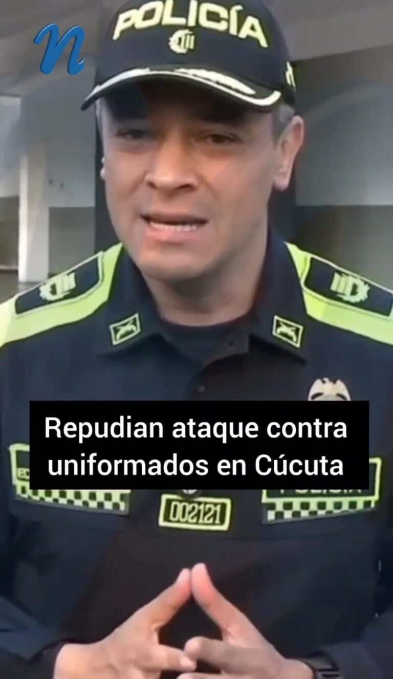 Repudian ataque contra uniformados en Cúcuta