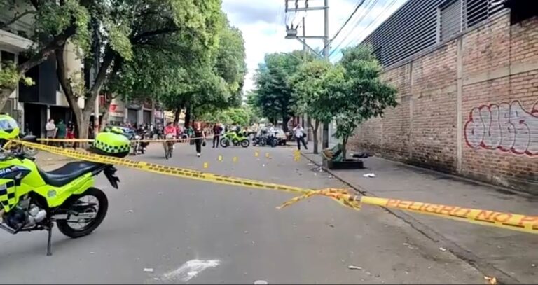 Dos muertos y cuatro heridos en ataque en el centro de Cúcuta