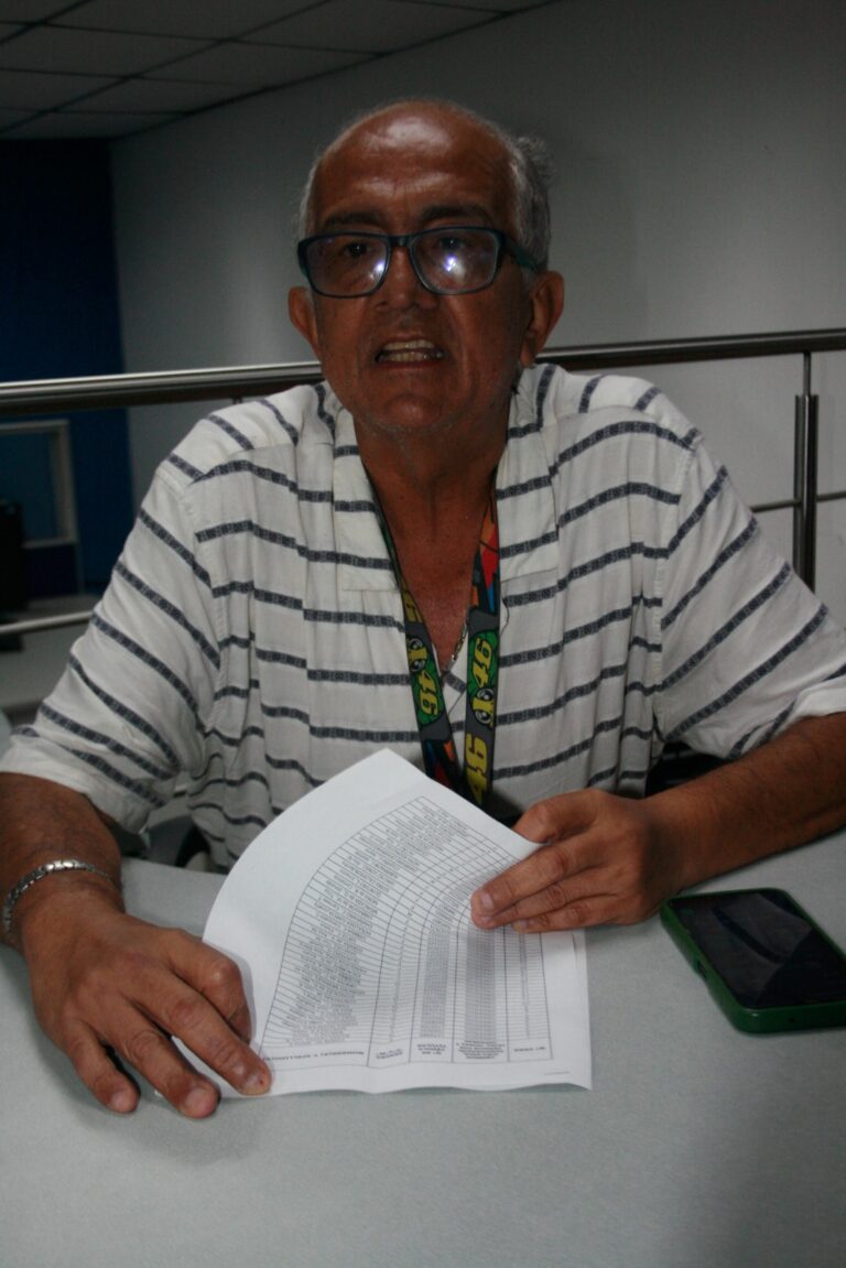 León Bonilla: Se han discriminado los salarios de 69 jubilados del sector salud