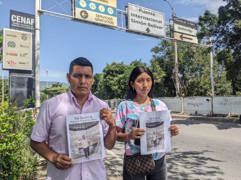 Viajaron de Maracay a la frontera tras la pista de Petter Padilla