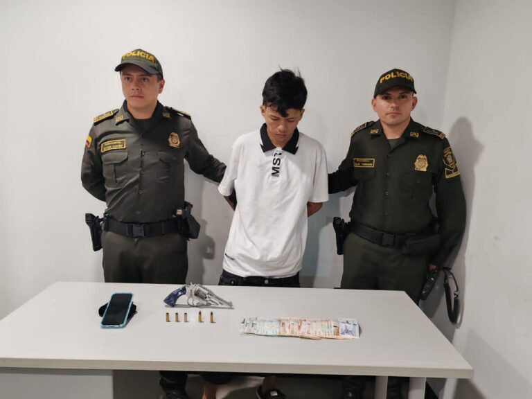 Detenido por porte ilegal de arma de fuego