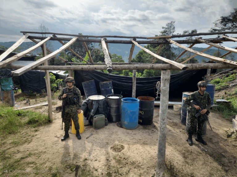 Otro laboratorio de estupefacientes destruido en Cúcuta