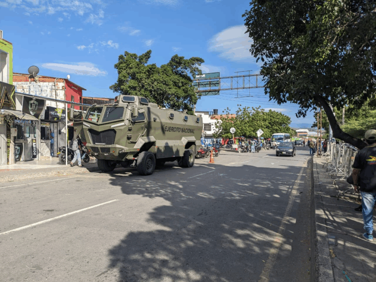 Se mantiene el despliegue militar en La Parada