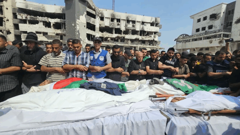 Israel mata al periodista palestino Anas al Sharif y a otros 5 reporteros en Gaza