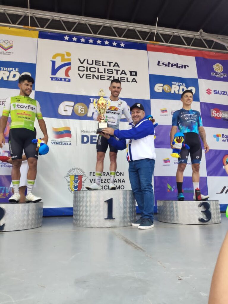 César Martingil se alza con la Copa Centenaria de Lotería del Táchira