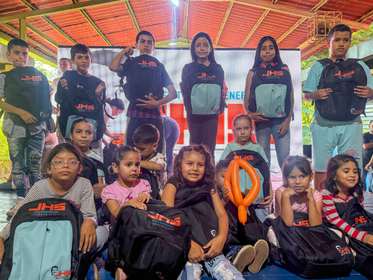 Corporación JHS inicia la Ruta de la Alegría Escolar