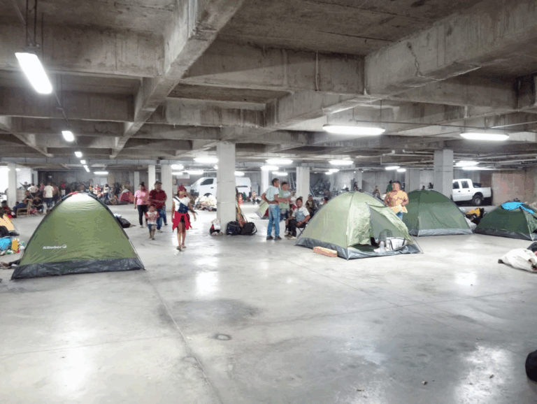 ¿Por qué 600 indígenas pernoctan en un parque de Cúcuta?