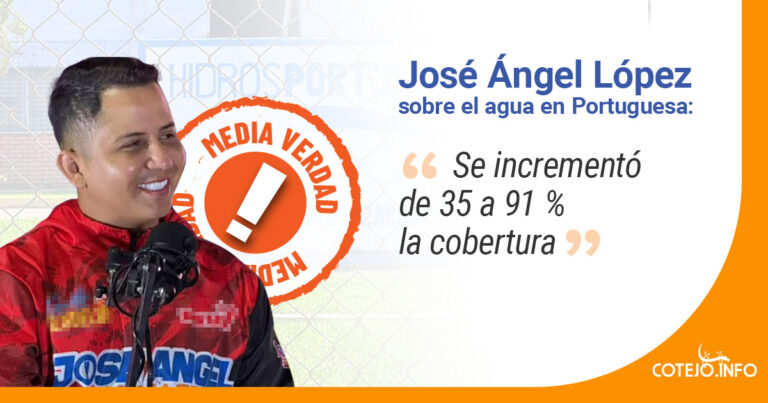 Media Verdad: En Portuguesa la cobertura de agua sigue sin cumplir estándares internacionales