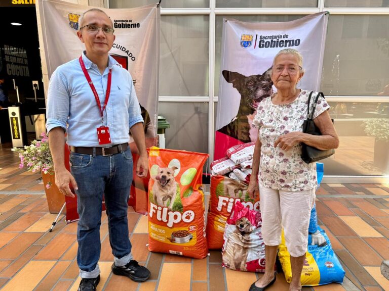 Donatón para 1.262 mascotas rescatadas en Cúcuta