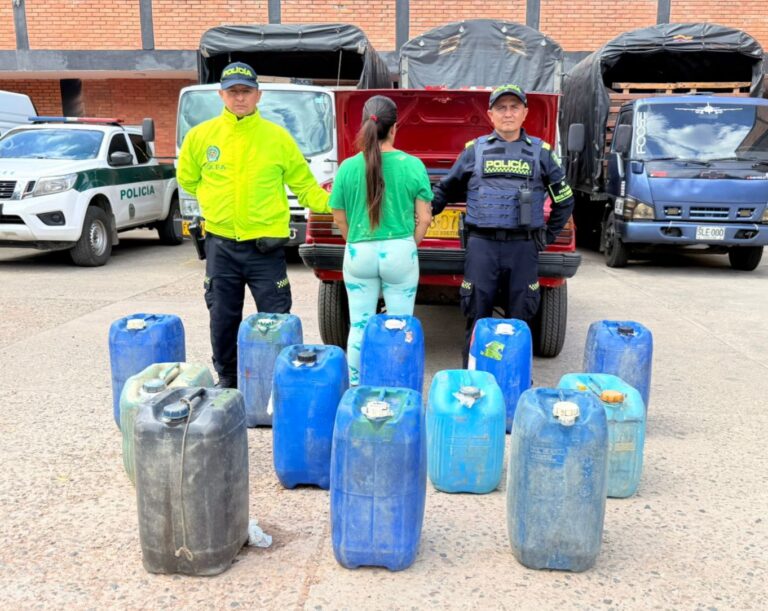 Capturada en Cúcuta con 81 galones de gasolina procedente de Venezuela