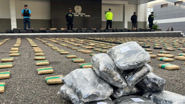 Incautan 670 kilos de estupefacientes en frontera