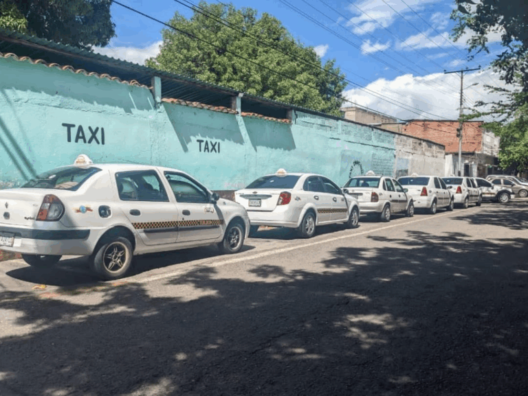 Disminución de pasajeros y piratería afectan a taxistas en frontera