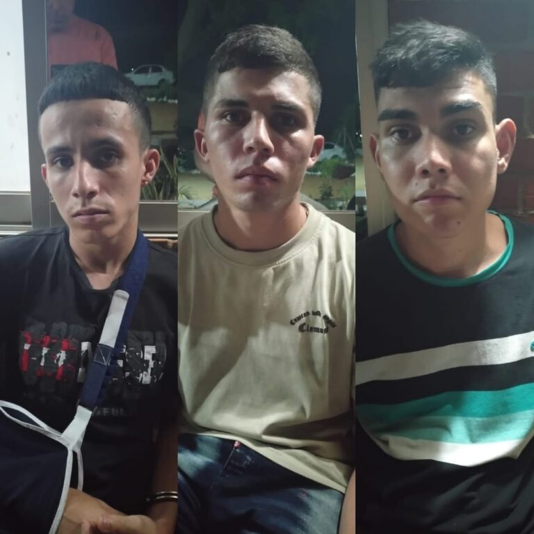 Capturados por porte ilegal de arma de fuego