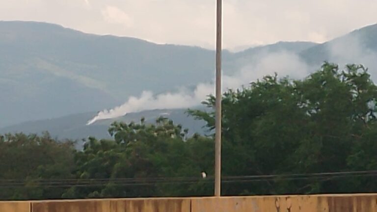 Vuelven a reportar foco de contaminación en el vertedero de Ureña