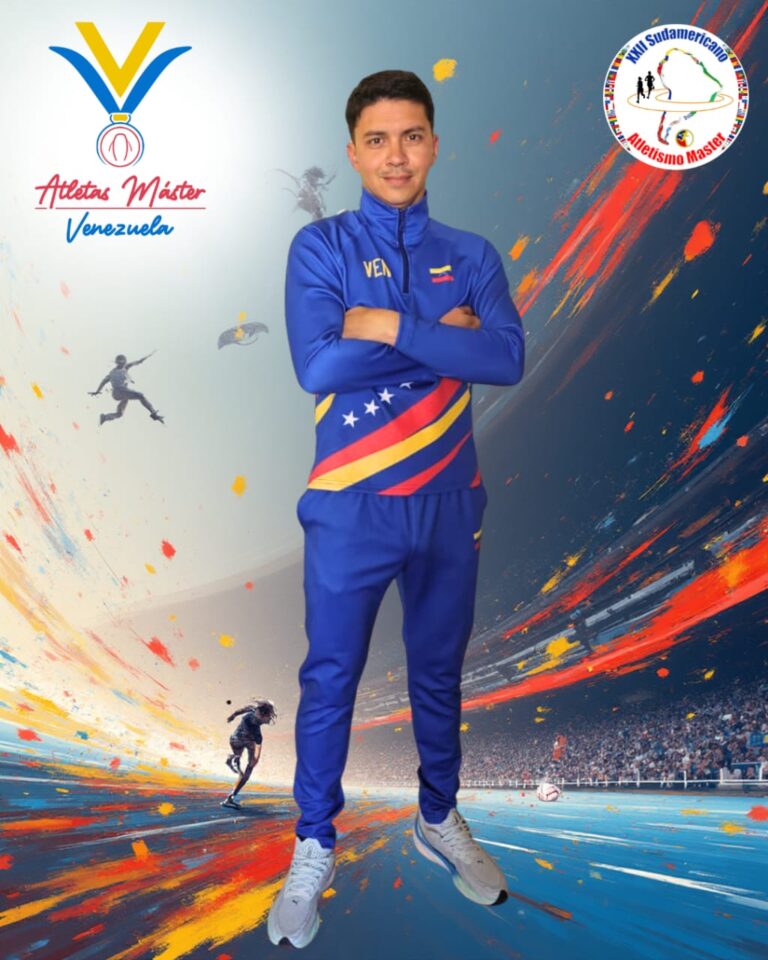 Juan Miguel Casanova tepresentará a Venezuela en el Sudamericano de Atletismo Máster en Chile