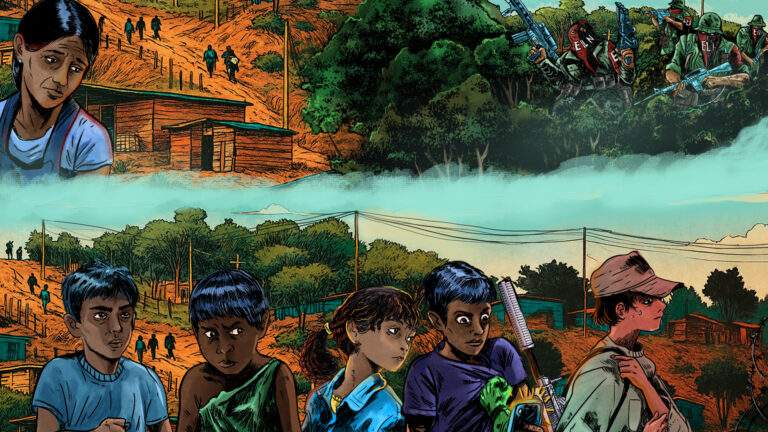 Niñez migrante en medio del conflicto armado en Colombia: entre el reclutamiento y el desplazamiento forzado