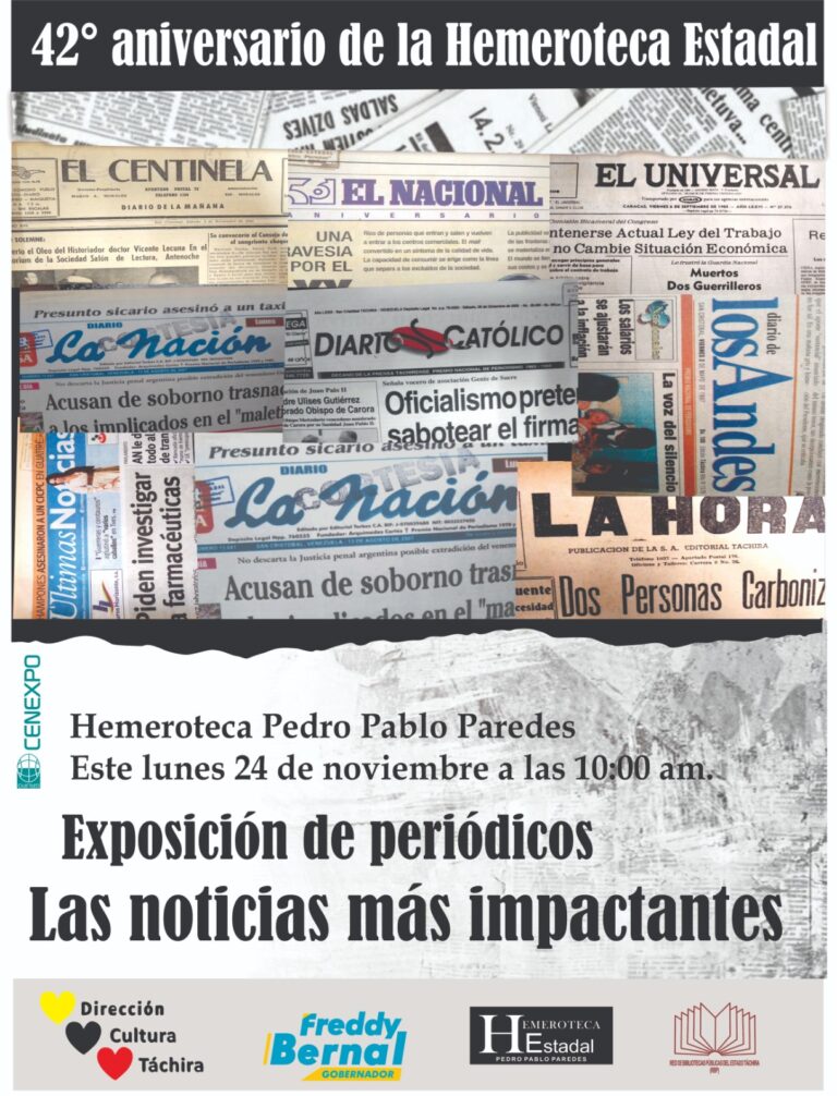 Exposición de periódicos con noticias impactantes