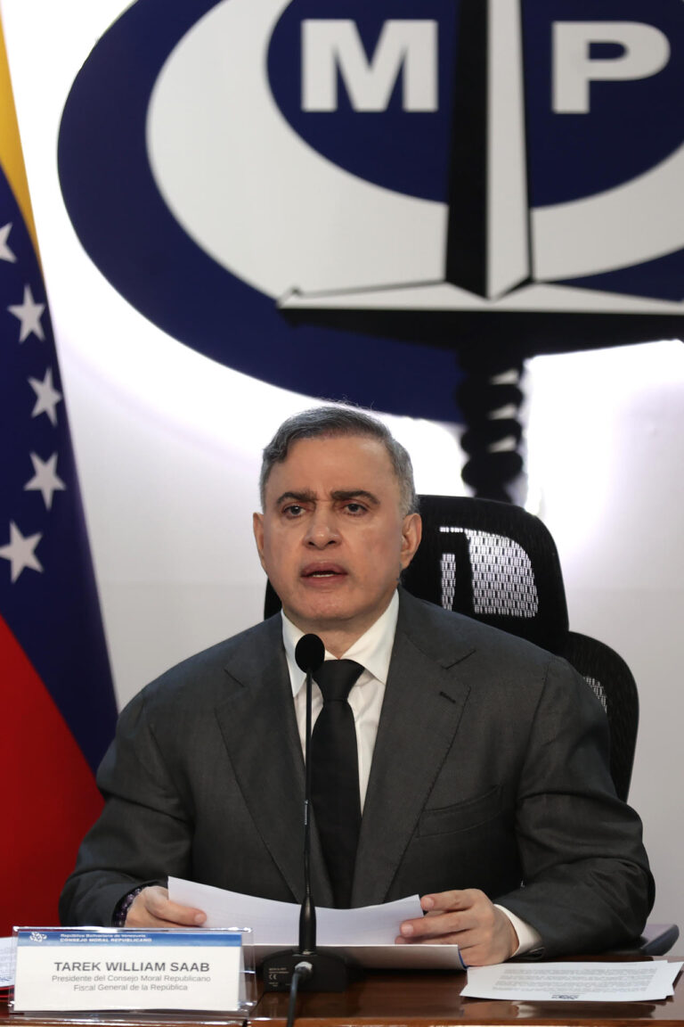 El fiscal general venezolano responsabiliza a EE.UU. de lo que pueda pasar con Maduro