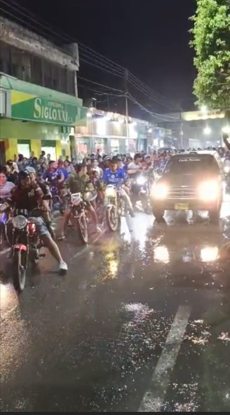 Mototaxistas dan últimos adiós a Daniel Vega Ureña