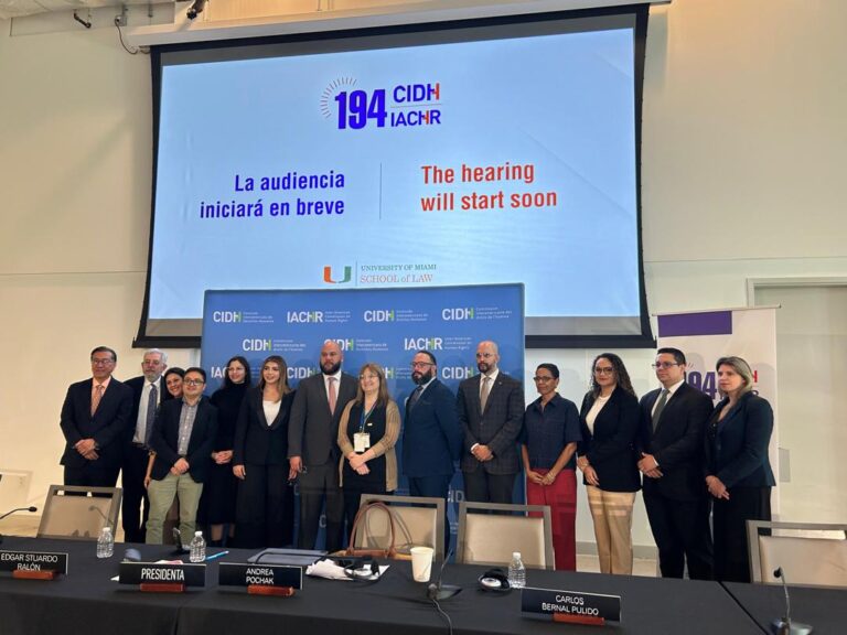 Coalición por los DDHH alertó a la CIDH sobre la situación de los abogados en América