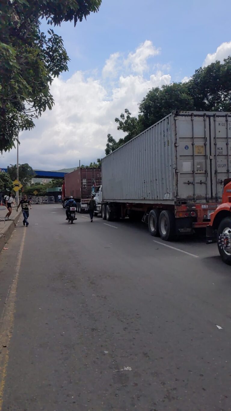 Más de 17 mil vehículos de carga pesada cruzaron en 11 meses la frontera