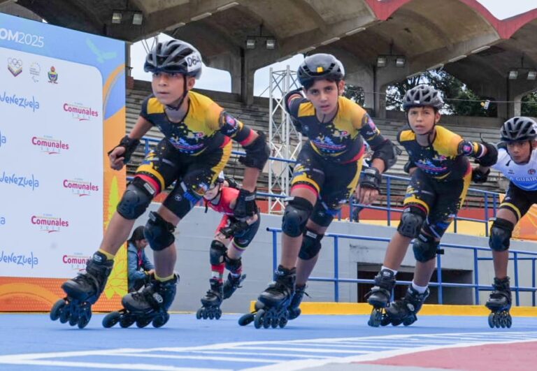 Táchira impone su dominio en el patinaje de los Juegos Comunales por segundo día consecutivo