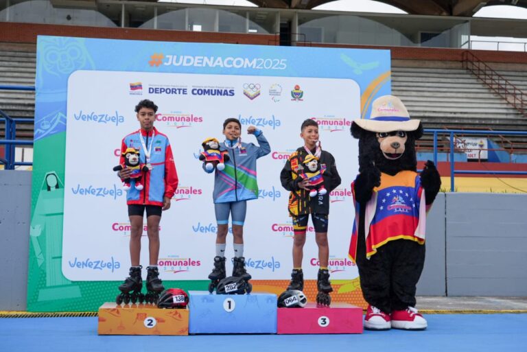 Táchira histórico y deslumbrante en el patinaje de los Juegos Comunales