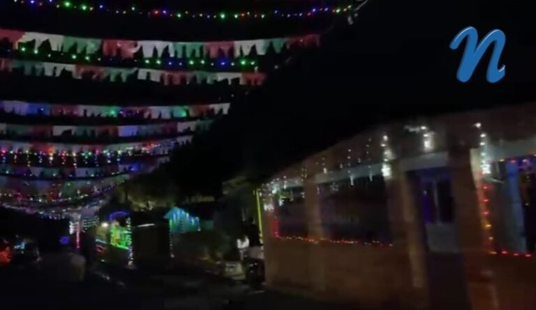 Las Adjuntas avivó su espíritu navideño