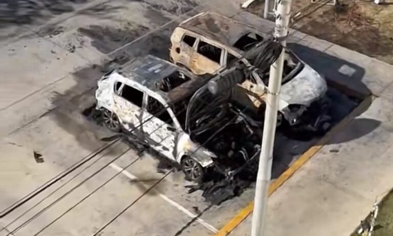 Ultras queman carro de árbitro del Futve